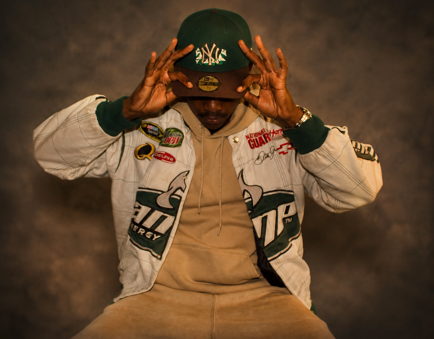 DaQuan Johnakin in an urban editorial portrait